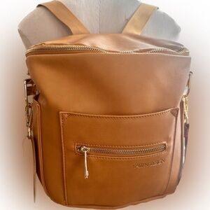 Fawn Mini Diaper Bag- Brown